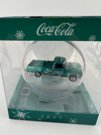 M2 Machines Coca-Cola Ford F-100 Ornament Fishwheels