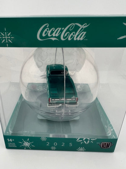 M2 Machines Coca-Cola Ford F-100 Ornament Fishwheels