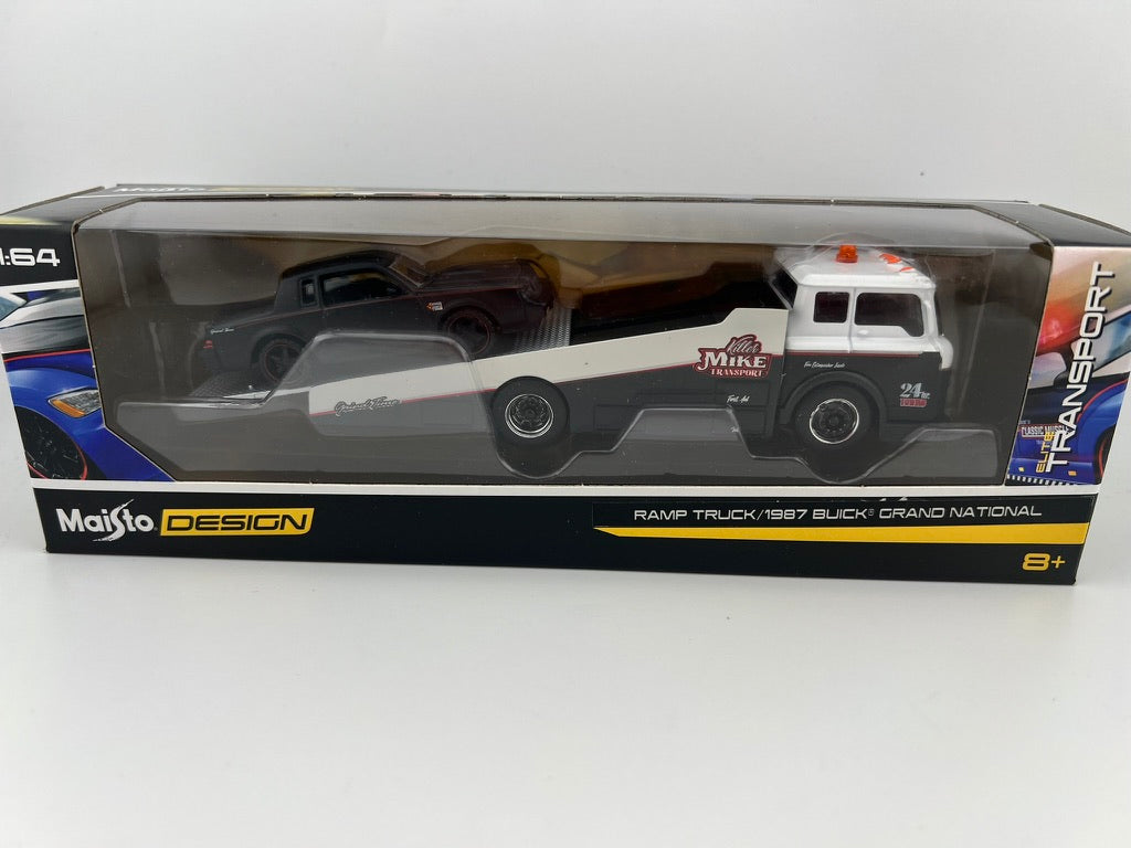 Maisto Design Ramp Truck / 1987 Buick Grand National Fishwheels
