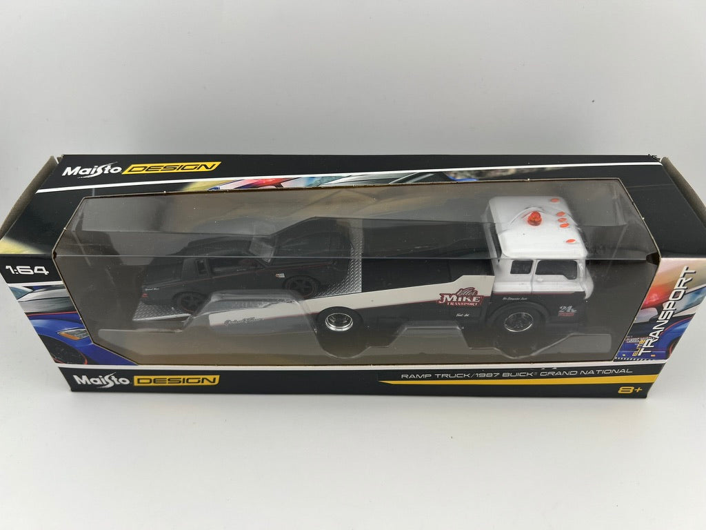 Maisto Design Ramp Truck / 1987 Buick Grand National Fishwheels