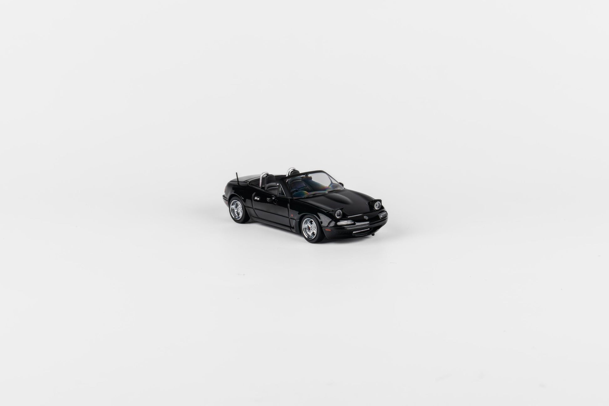 Micro Turbo Eunos Roadster - Metallic Black - Fishwheels Diecast