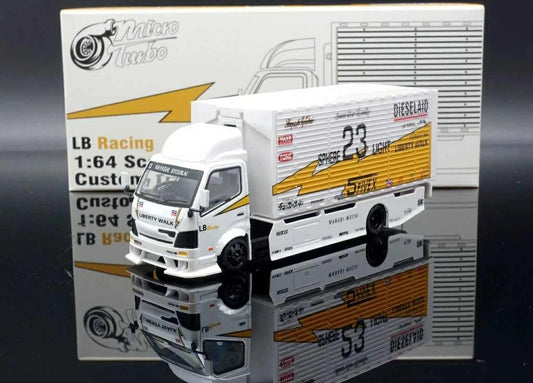 Micro Turbo LB Racing Custom Truck (1:64 Scale) Fishwheels