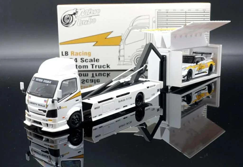 Micro Turbo LB Racing Custom Truck (1:64 Scale) Fishwheels