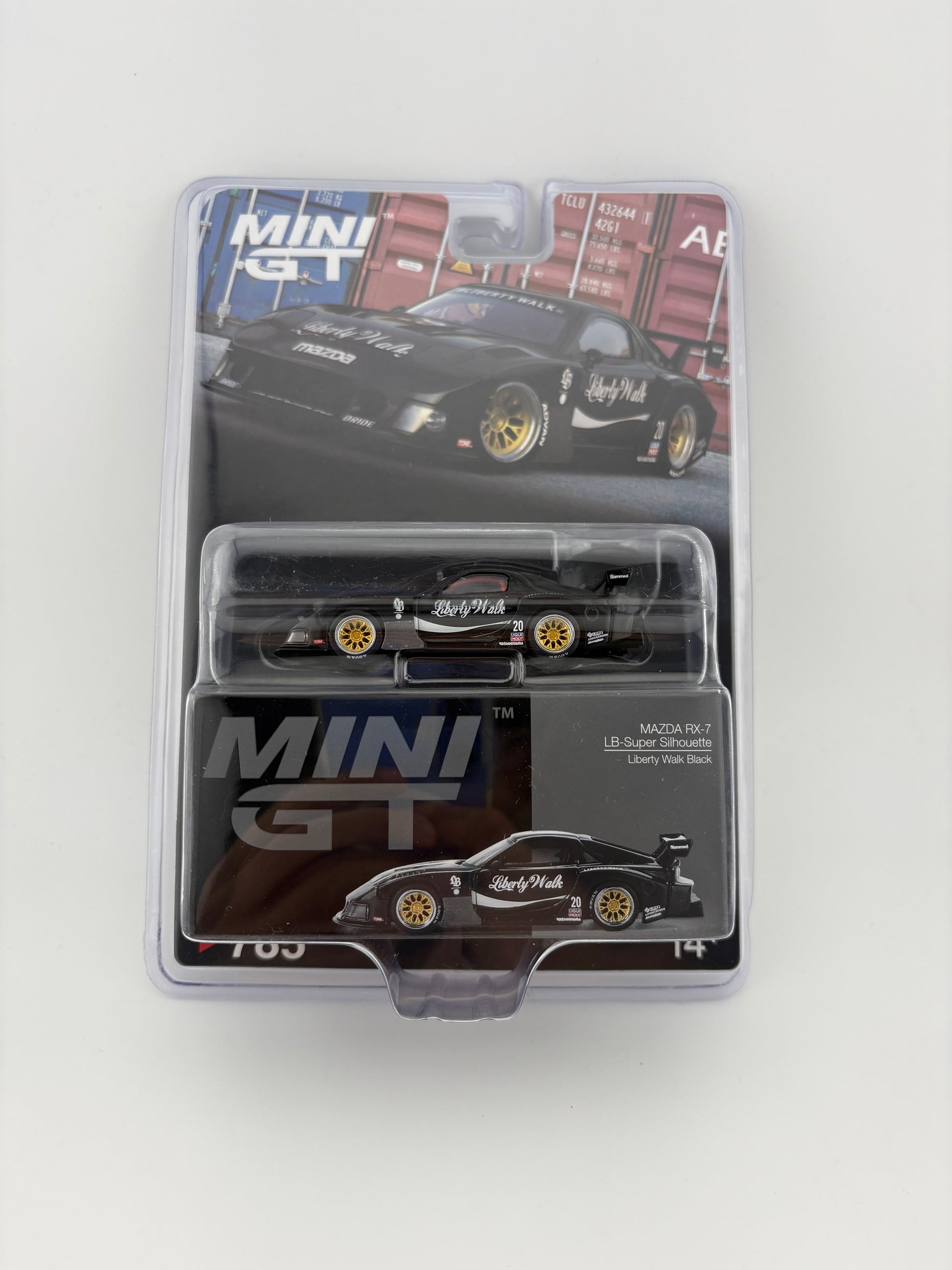 Mini GT Mazda RX-7 LB-Super Silhouette Liberty Walk Black