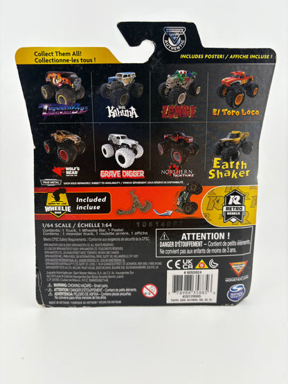 Monster Jam – Grave Digger (Wheelie Bar/Retro Rebels)