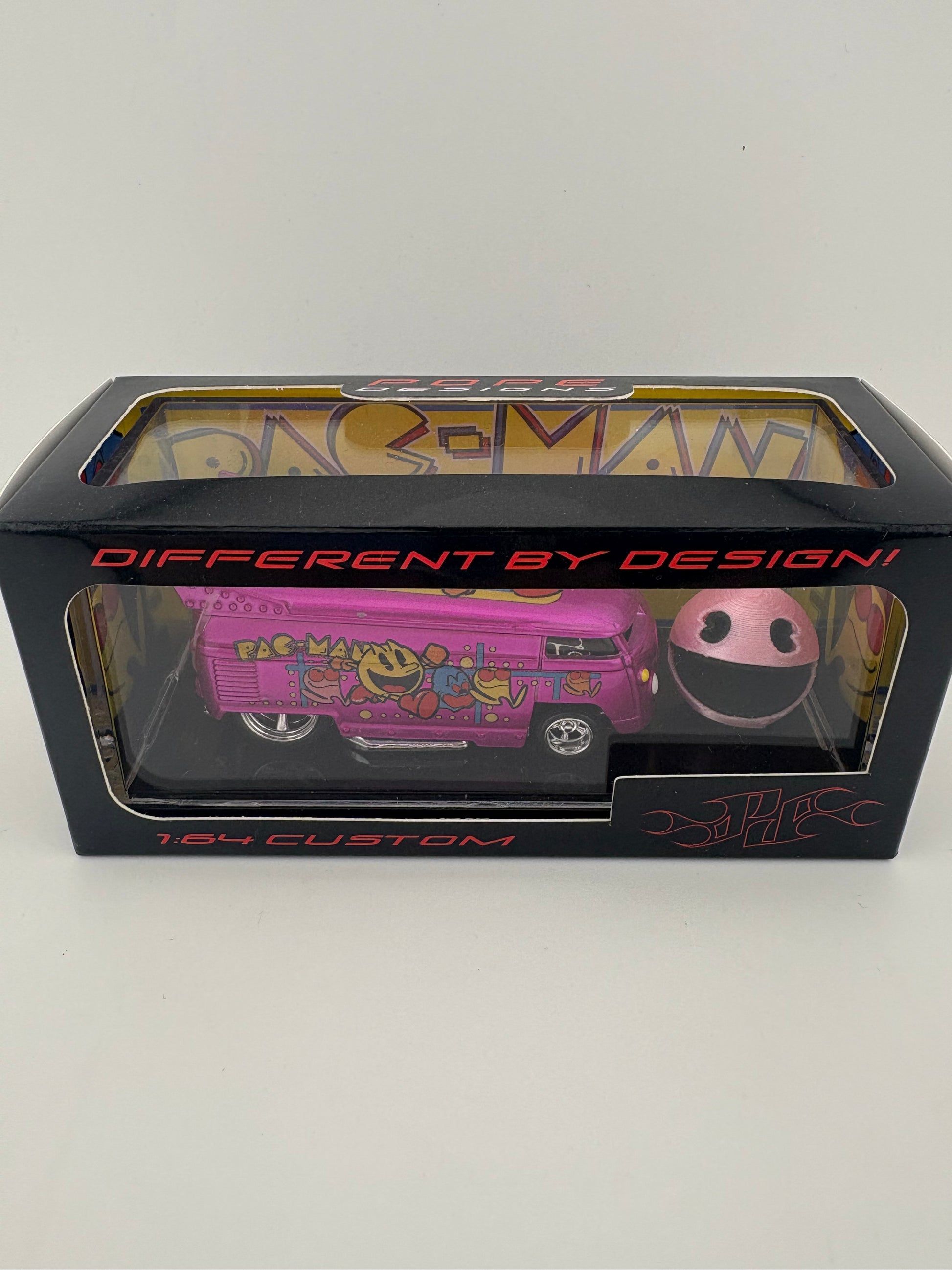 Pope Designs – Pac-Man Pink VW Drag Bus Custom