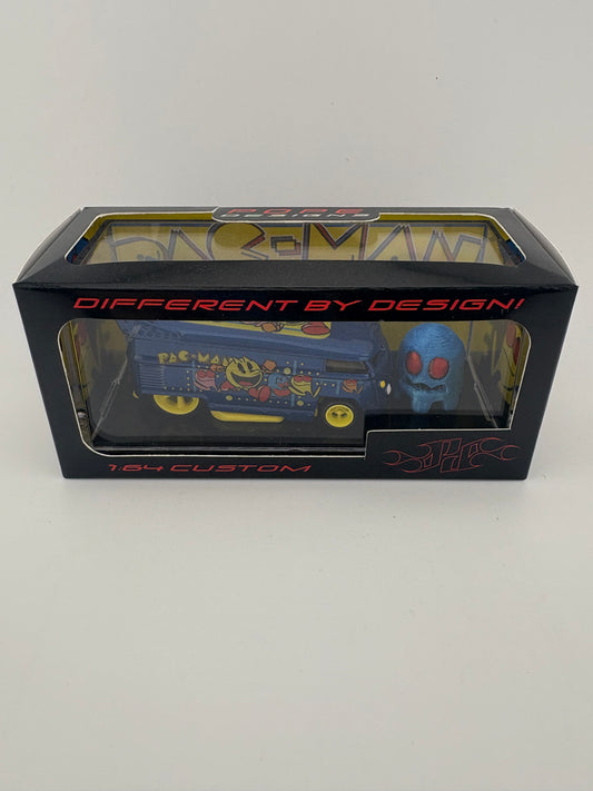 Pope Designs x CS Customs – Pac-Man Blue VW Drag Bus Custom(Blue)