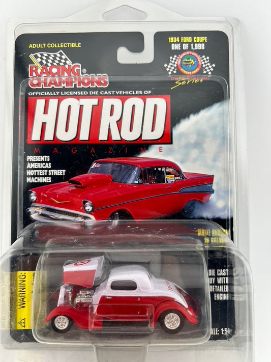 Racing Champions Hot Rod Magazine – 1934 Ford Coupe (Target Chase Car) Fishwheels