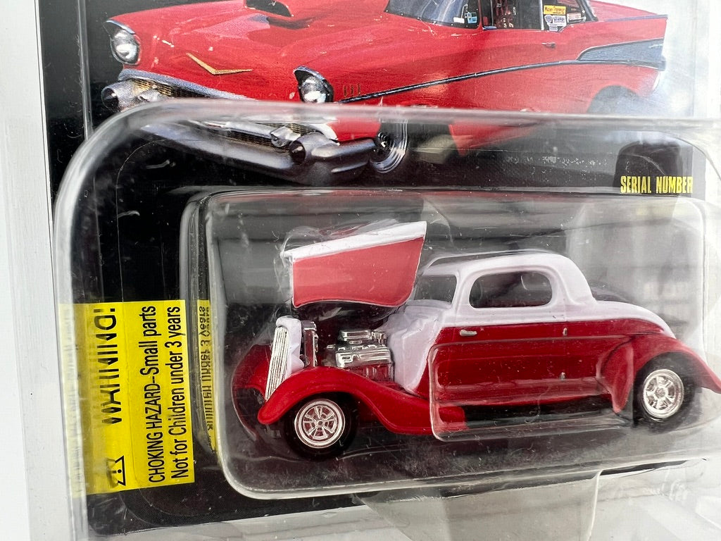 Racing Champions Hot Rod Magazine – 1934 Ford Coupe (Target Chase Car) Fishwheels