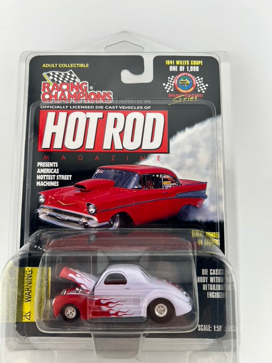 Racing Champions Hot Rod Magazine 1941 Willys Coupe Fishwheels