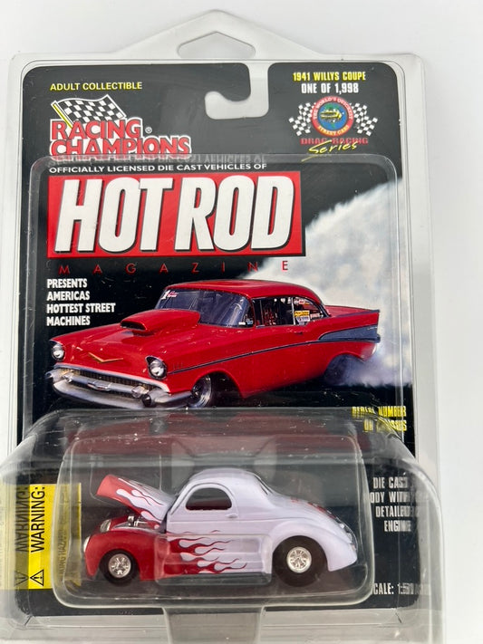 Racing Champions Hot Rod Magazine – 1941 Willys Coupe (Target Chase Car) Fishwheels