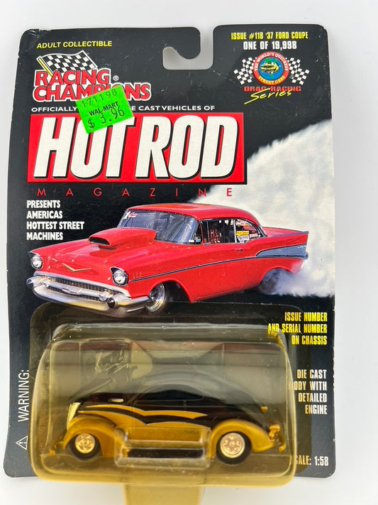 Racing Champions Hot Rod Magazine – ’37 Ford Coupe Fishwheels