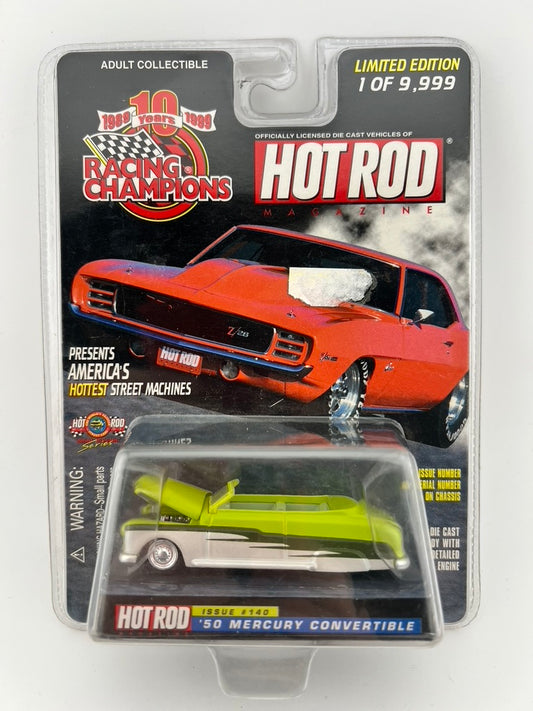 Racing Champions Hot Rod Magazine – ’50 Mercury Convertible – Issue #140 Fishwheels