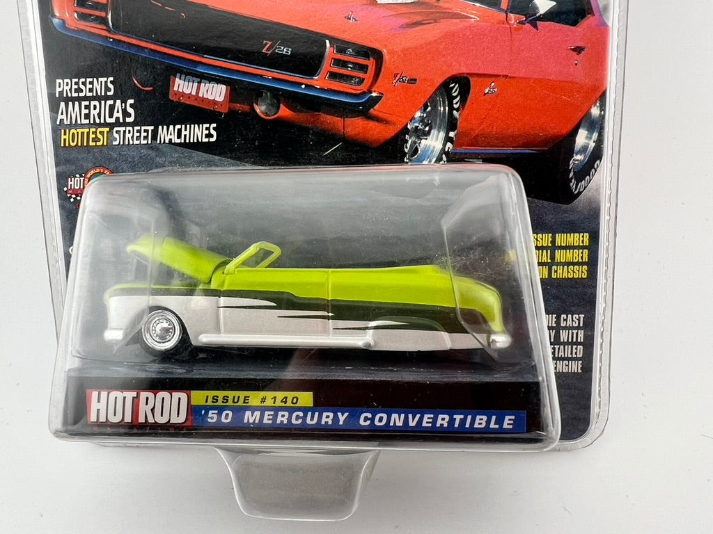 Racing Champions Hot Rod Magazine – ’50 Mercury Convertible – Issue #140 Fishwheels