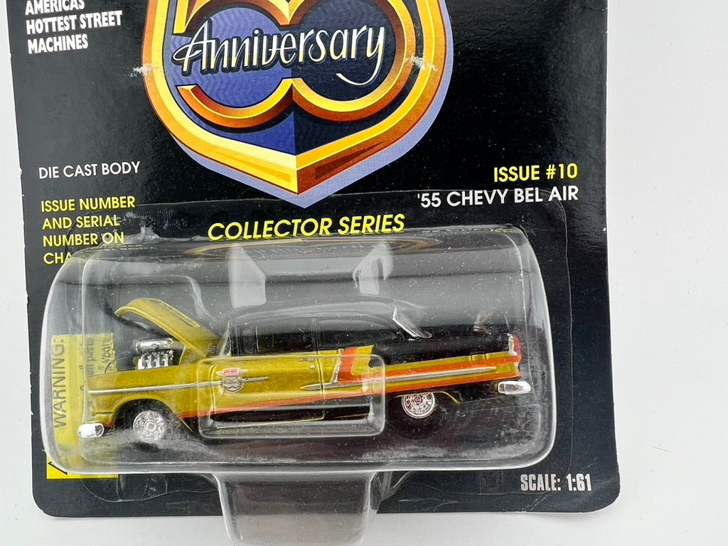 Racing Champions Hot Rod Magazine 50th Anniversary – ’55 Chevy Bel Air Fishwheels