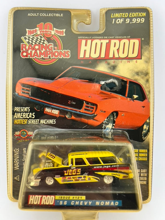 Racing Champions Hot Rod Magazine – ’56 Chevy Nomad (JEGS) Fishwheels