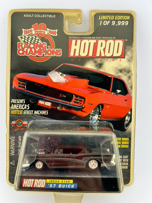Racing Champions Hot Rod Magazine – '57 Buick (Issue #126) Fishwheels