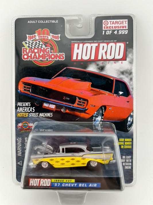 Racing Champions Hot Rod Magazine – ’57 Chevy Bel Air (Target Exclusive) Fishwheels