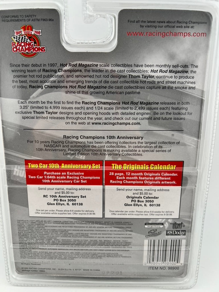Racing Champions Hot Rod Magazine – ’57 Chevy Bel Air (Target Exclusive) Fishwheels