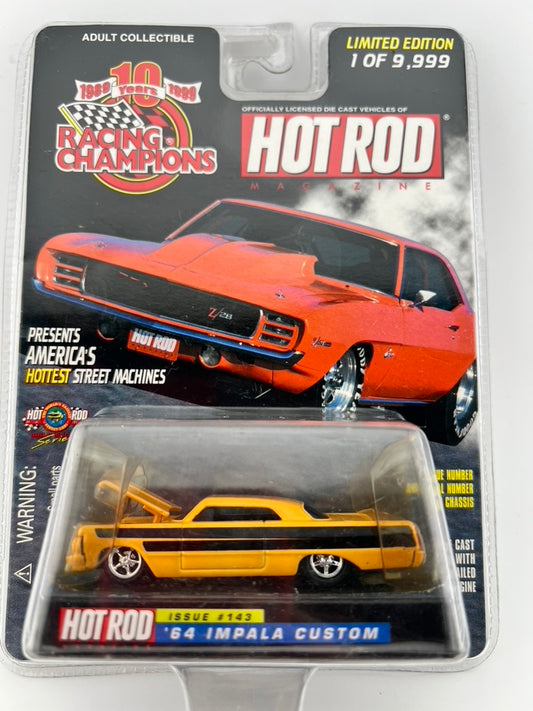 Racing Champions Hot Rod Magazine – '64 Impala Custom (Issue #143) Fishwheels