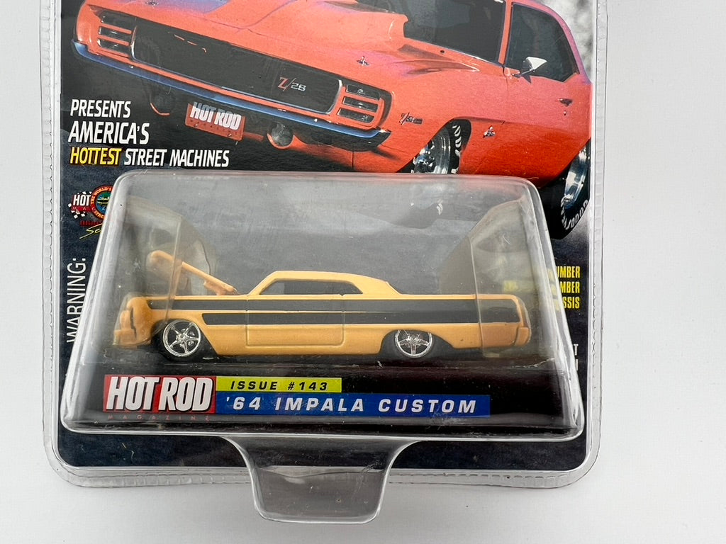 Racing Champions Hot Rod Magazine – '64 Impala Custom (Issue #143) Fishwheels
