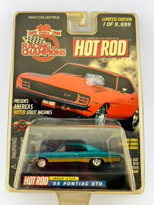 Racing Champions Hot Rod Magazine – '66 Pontiac GTO (Issue #132) Fishwheels