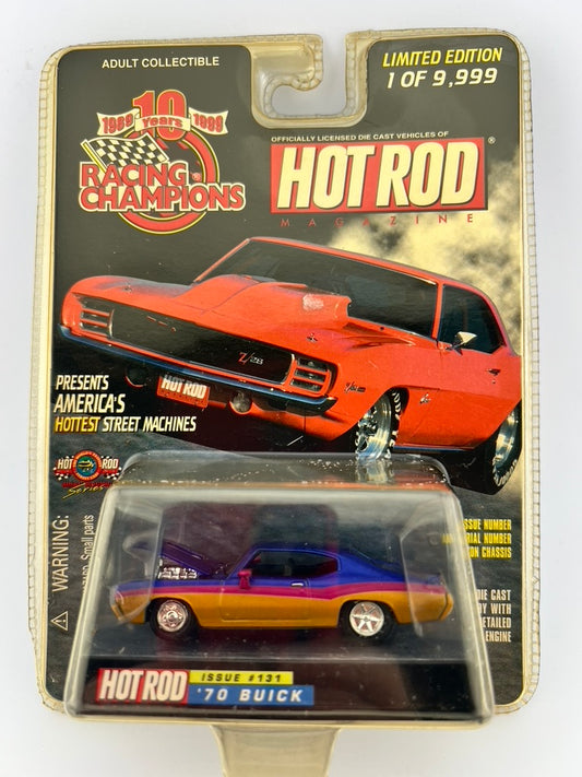 Racing Champions Hot Rod Magazine – '70 Buick (Issue #131) Fishwheels