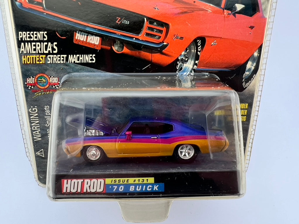 Racing Champions Hot Rod Magazine – '70 Buick (Issue #131) Fishwheels