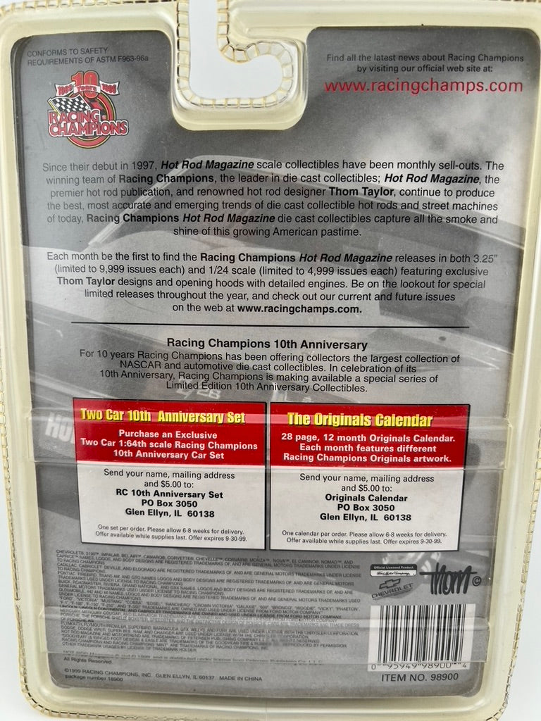 Racing Champions Hot Rod Magazine – '70 Buick (Issue #131) Fishwheels