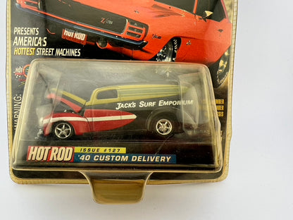 Racing Champions Hot Rod Magazine – Issue #127: ’40 Custom Delivery (Jack’s Surf Emporium) Fishwheels