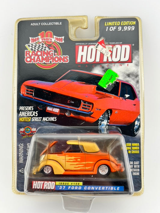 Racing Champions Hot Rod Magazine – Issue #156: ’37 Ford Convertible Fishwheels