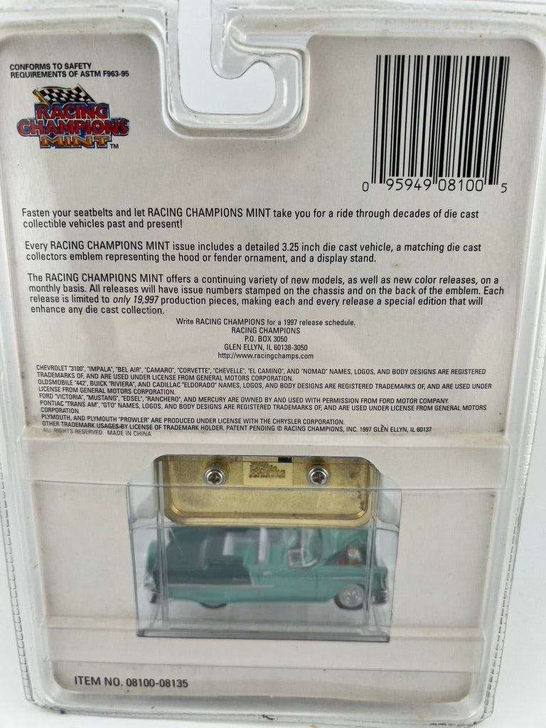Racing Champions Mint – 1955 Chevy Bel Air (Motor Trend Series) Fishwheels