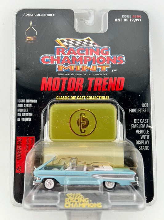 Racing Champions Mint – 1958 Ford Edsel (Motor Trend Series) Fishwheels