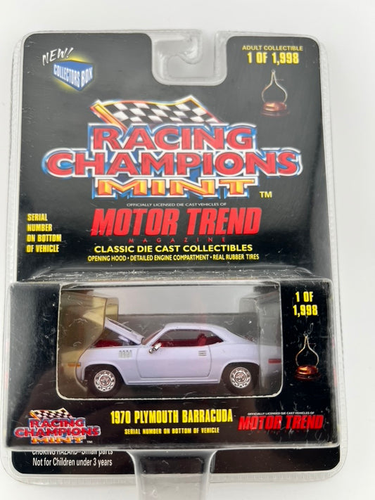 Racing Champions Mint – 1970 Plymouth Barracuda – Motor Trend Edition (1 of 1,998) Fishwheels