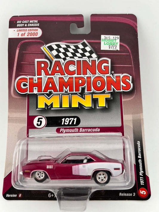 Racing Champions Mint – 1971 Plymouth Barracuda Fishwheels