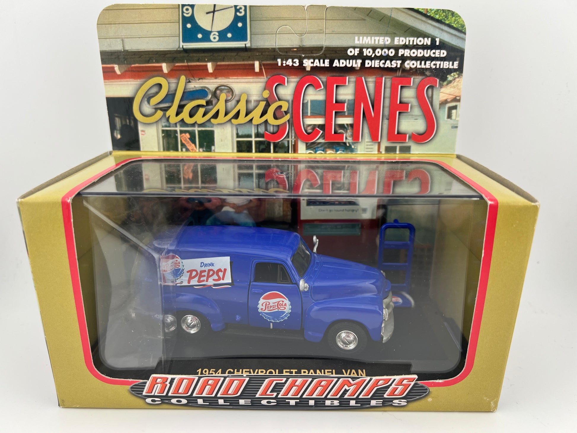 Road Champs Collectibles 1954 Chevrolet Panel Van Pepsi 1:43 Scale
