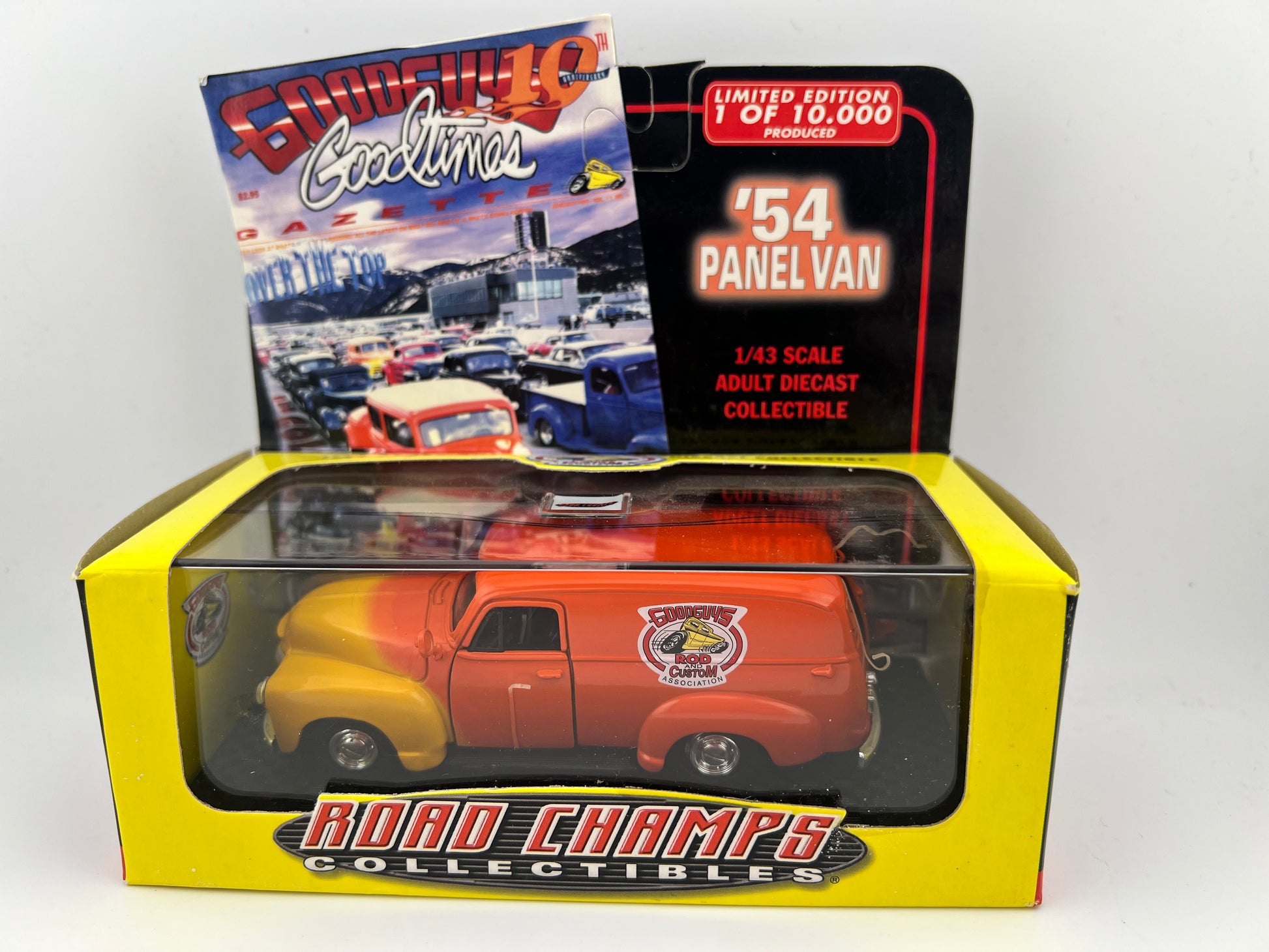 Road Champs Collectibles '54 Panel Van 1:43 Scale Fishwheels