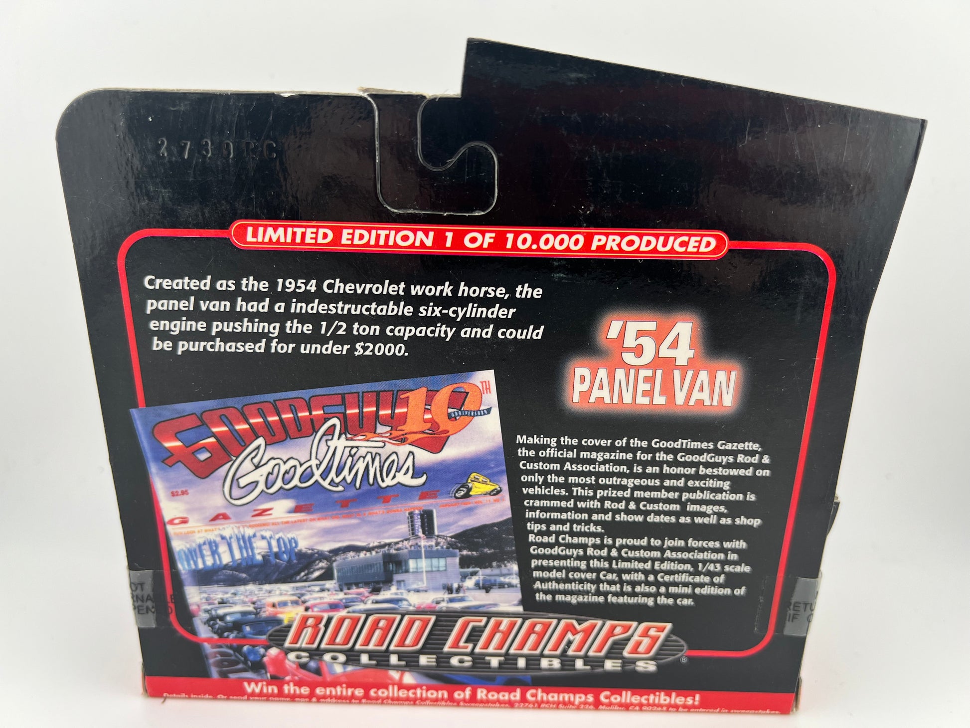 Road Champs Collectibles '54 Panel Van 1:43 Scale Fishwheels