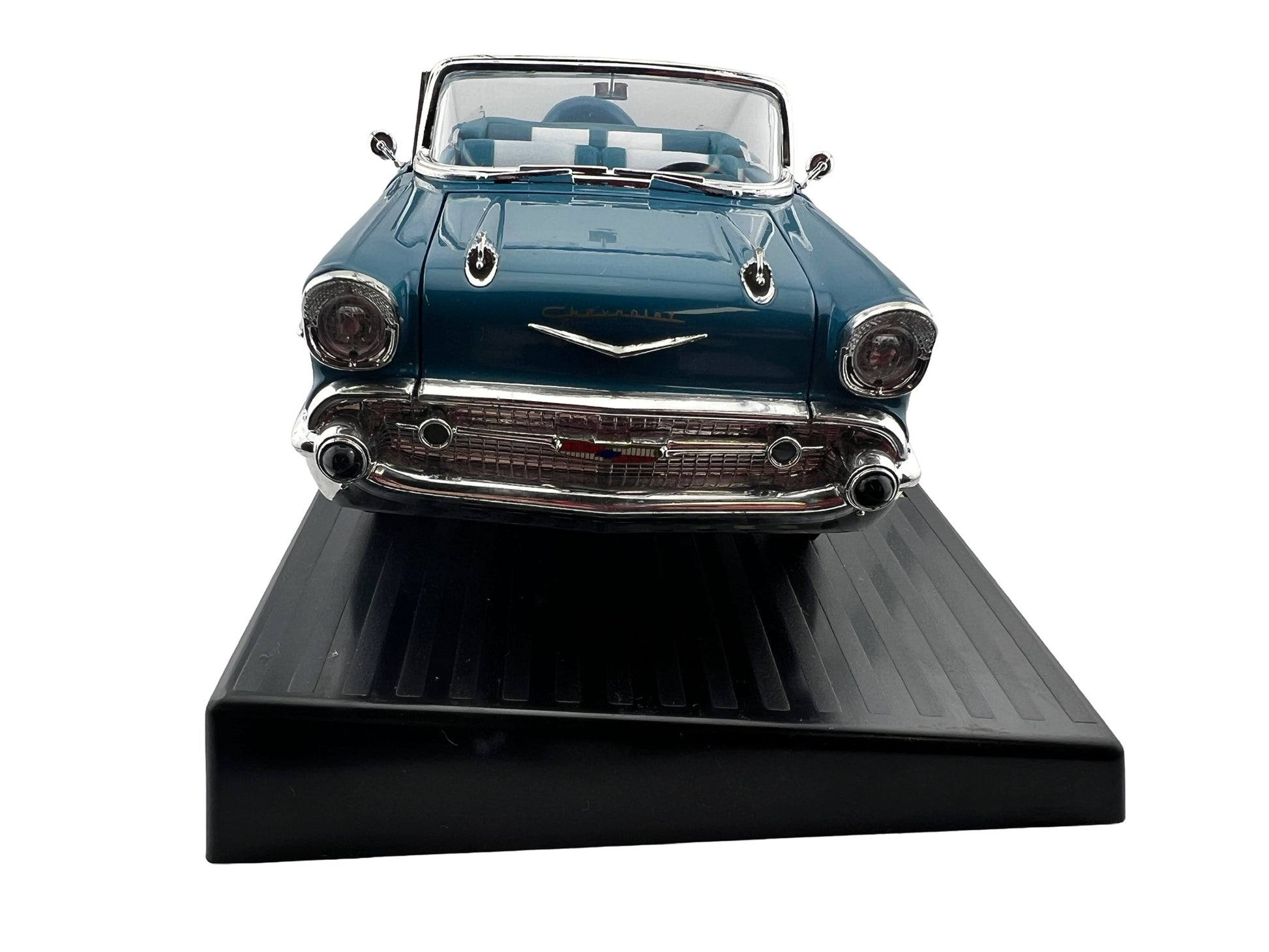 Road Tough 1957 Chevrolet Bel Air Convertible – Blue Fishwheels