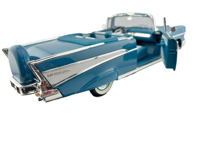 Road Tough 1957 Chevrolet Bel Air Convertible – Blue Fishwheels