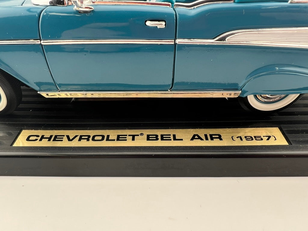 Road Tough 1957 Chevrolet Bel Air Convertible – Blue Fishwheels