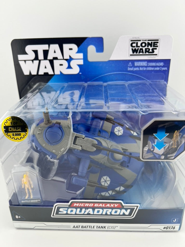 Star Wars Micro Galaxy Squadron AAT Battle Tank (CIS) – Chase Edition Fishwheels