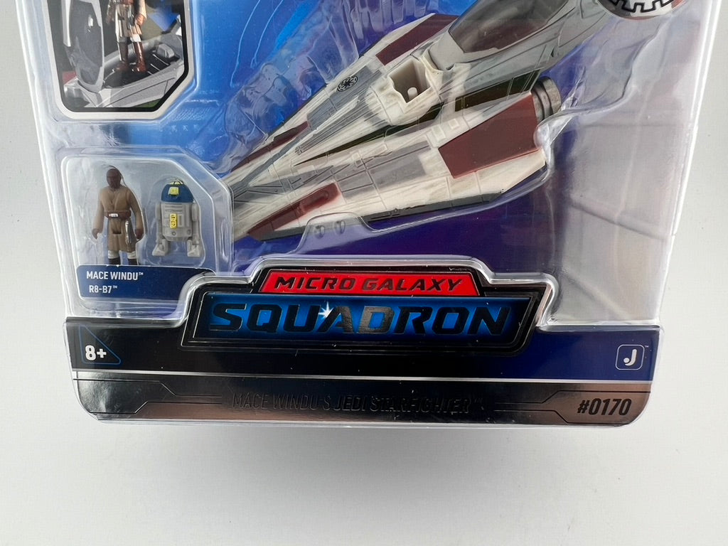Star Wars Micro Galaxy Squadron – Mace Windu’s Jedi Starfighter (Chase Edition)