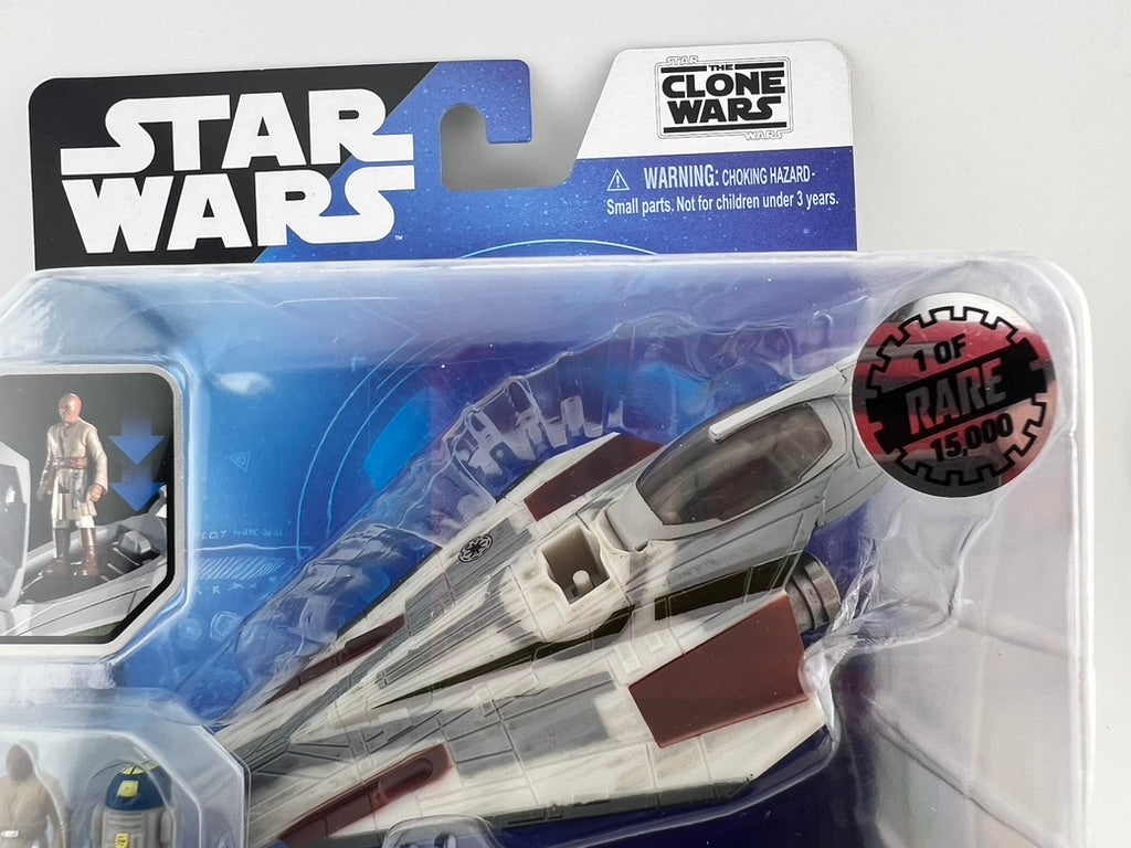 Star Wars Micro Galaxy Squadron – Mace Windu’s Jedi Starfighter (Chase Edition)