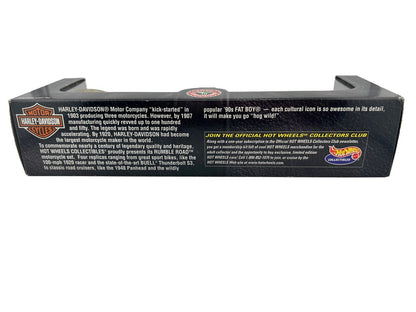 The Hot Wheels Collectibles Harley-Davidson Rumble Road Motorcycle Set Fishwheels