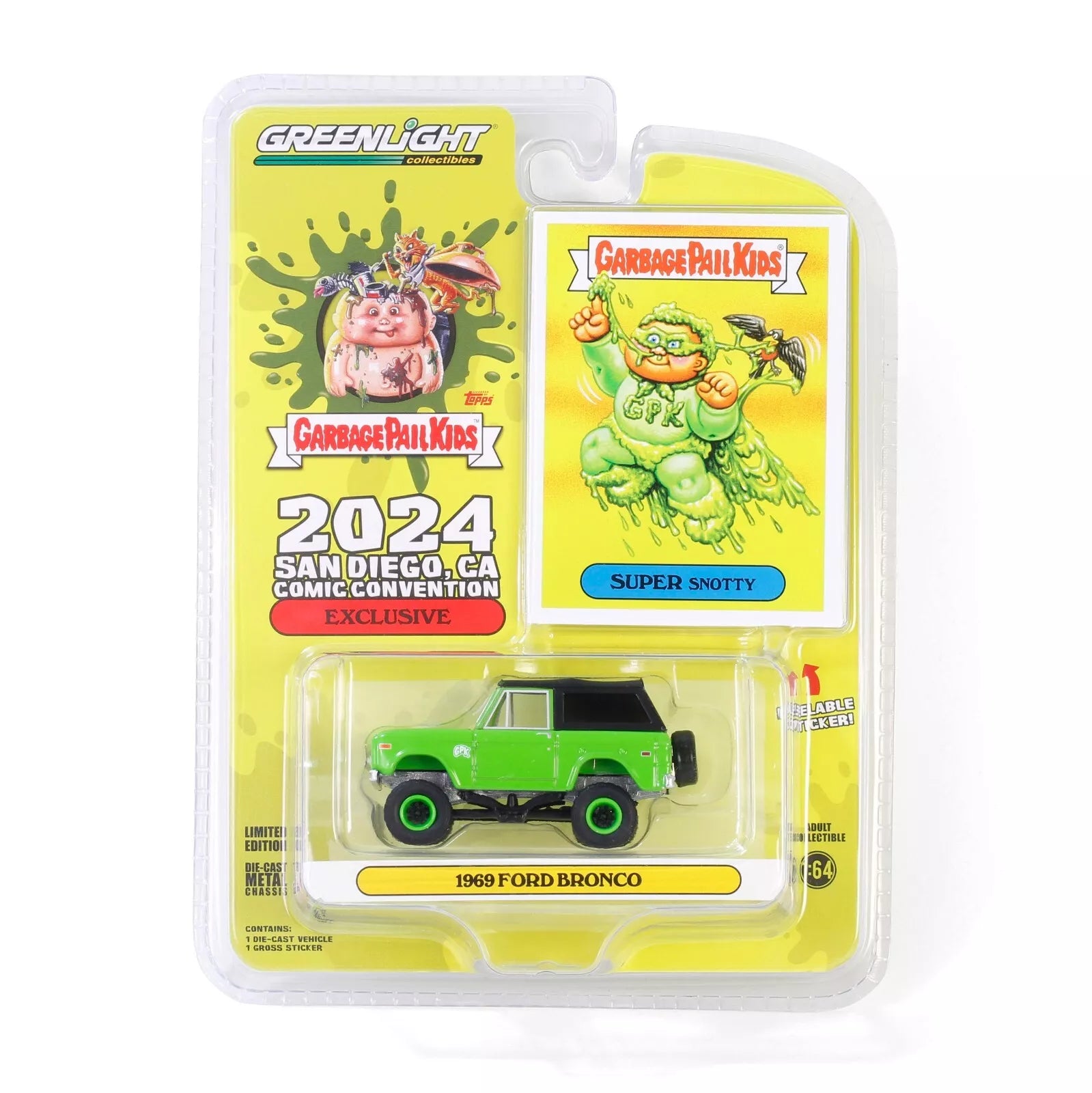 1969 Ford Bronco San Diego Comic Con 2024 Exclusive Greenlight Collectibles - Fishwheels